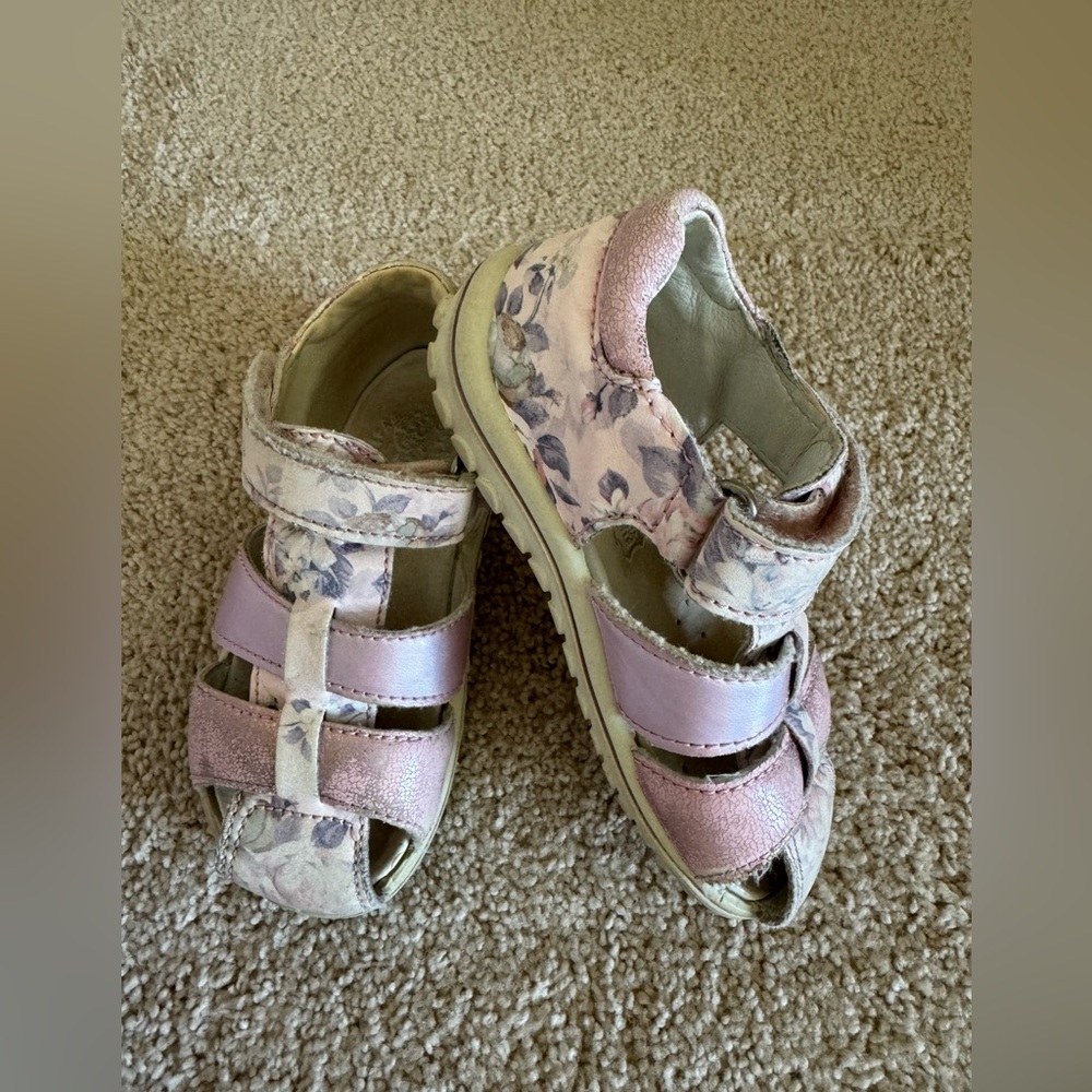 Primigi Pink Floral Kids Sandals